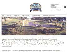 Tablet Screenshot of panacountryclub.com